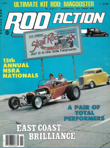 ROD ACTION 1984 NOV - MAGOOSTER, '32 HIGHBOY, '23 T BUCKETS, '37 FORD CONV